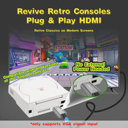 Bitfunx Mini HDMI adapter for Dreamcast 
