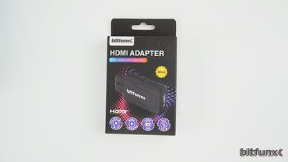 Bitfunx Mini HDMI Adaptateur pour N64 / SNES / GameCube