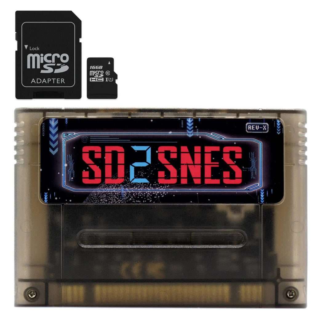 SD2SNES Rev. X + 16gb sd card - Super Nintendo Everdrive - SNES Flash Cart